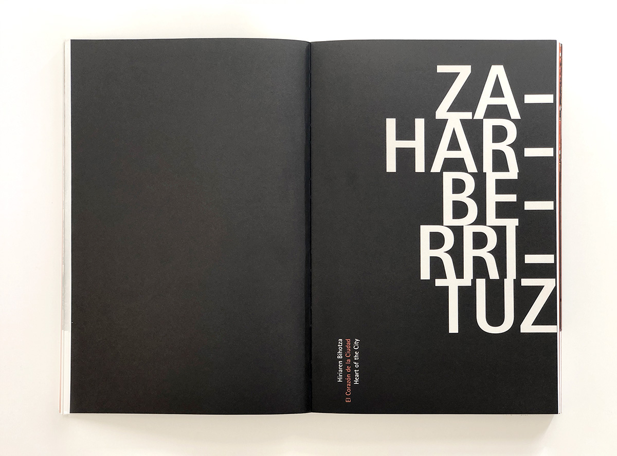 Diseño editorial Zaharberrituz - Casco Viejo Vitoria